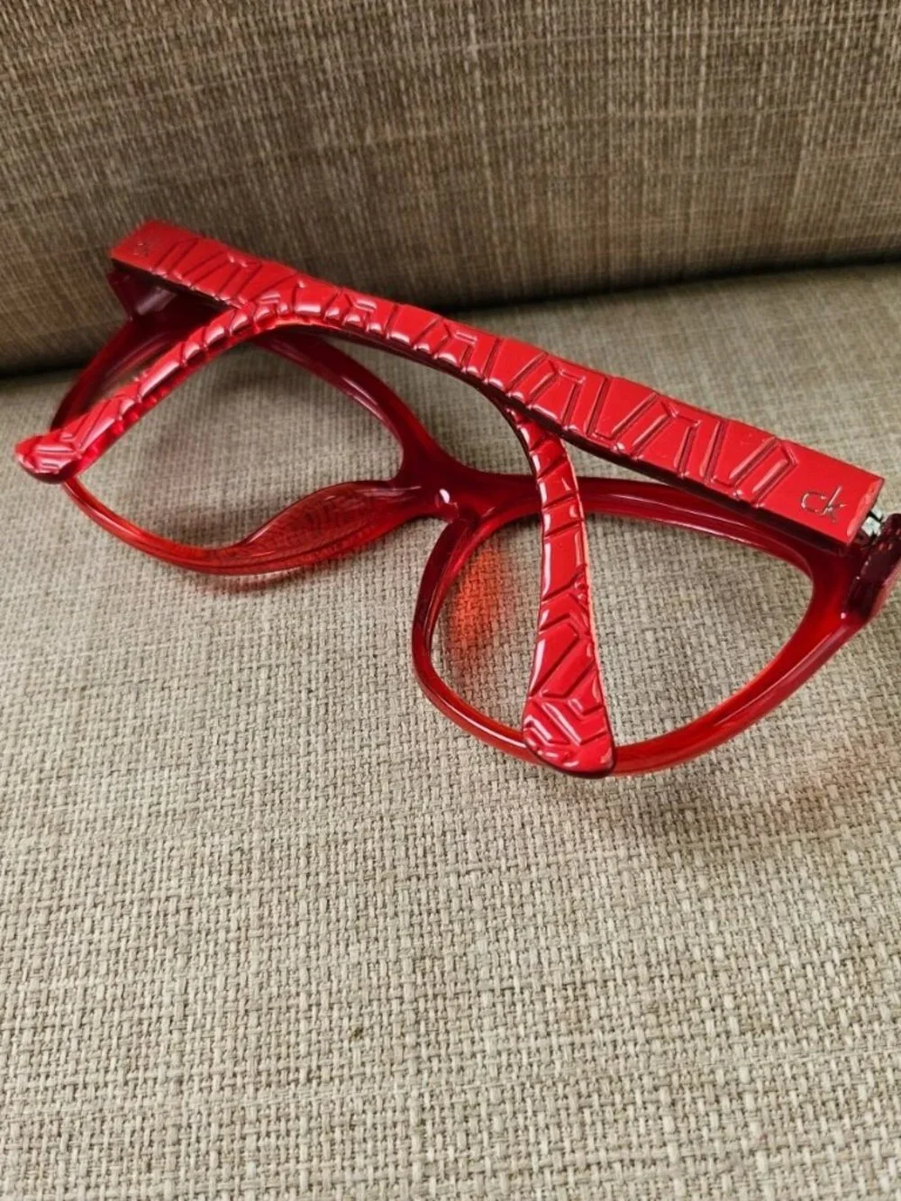 Calvin Klein Women Glasse Frame Red Tone Eyewear CK3168S Eyeglasses Frame only